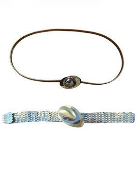 Vintage Metal Stretch Waist Belts